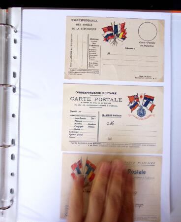 1871-1944 Classeur d'une centaine de plis, Alsace Lorraine