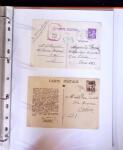 1871-1944 Classeur d'une centaine de plis, Alsace Lorraine