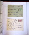 1871-1944 Classeur d'une centaine de plis, Alsace Lorraine