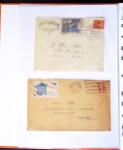 1871-1944 Classeur d'une centaine de plis, Alsace Lorraine