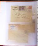 1871-1944 Classeur d'une centaine de plis, Alsace Lorraine