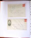 1871-1944 Classeur d'une centaine de plis, Alsace Lorraine