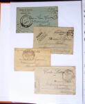 1871-1944 Classeur d'une centaine de plis, Alsace Lorraine