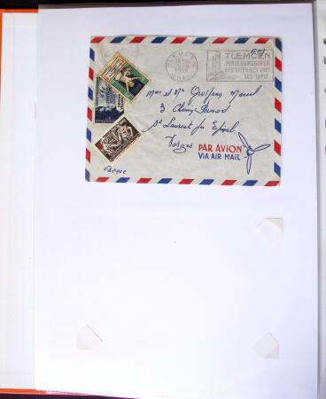 1871-1944 Classeur d'une centaine de plis, Alsace Lorraine
