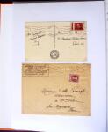 1871-1944 Classeur d'une centaine de plis, Alsace Lorraine