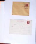 1871-1944 Classeur d'une centaine de plis, Alsace Lorraine