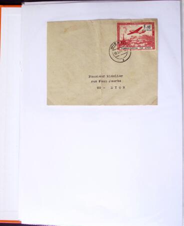 1871-1944 Classeur d'une centaine de plis, Alsace Lorraine
