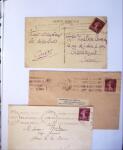 1924-1934 Classeur Blanc contenant environs 250/300