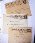 1924-1934 Classeur Blanc contenant environs 250/300