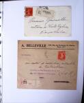 1924-1934 Classeur Blanc contenant environs 250/300