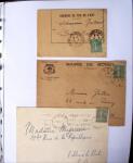 1924-1934 Classeur Blanc contenant environs 250/300