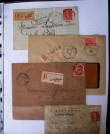 1924-1934 Classeur Blanc contenant environs 250/300