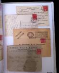 1924-1934 Classeur Blanc contenant environs 250/300