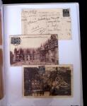 1924-1934 Classeur Blanc contenant environs 250/300