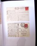 1924-1934 Classeur Blanc contenant environs 250/300