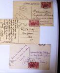 1935-1941 Classeur Blanc contenant envions 300 plis