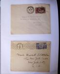 1935-1941 Classeur Blanc contenant envions 300 plis
