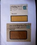 1935-1941 Classeur Blanc contenant envions 300 plis
