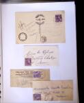 1935-1941 Classeur Blanc contenant envions 300 plis