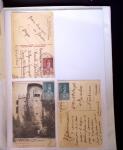 1935-1941 Classeur Blanc contenant envions 300 plis
