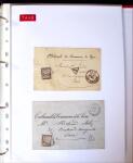 1888-1959 Classeur contenant envions 70 plis, avec
