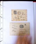 1888-1959 Classeur contenant envions 70 plis, avec