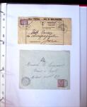 1888-1959 Classeur contenant envions 70 plis, avec