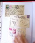 1888-1959 Classeur contenant envions 70 plis, avec
