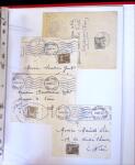 1888-1959 Classeur contenant envions 70 plis, avec