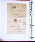 1888-1959 Classeur contenant envions 70 plis, avec