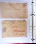 1888-1959 Classeur contenant envions 70 plis, avec