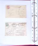 1888-1959 Classeur contenant envions 70 plis, avec
