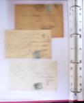 1888-1959 Classeur contenant envions 70 plis, avec