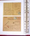 1888-1959 Classeur contenant envions 70 plis, avec