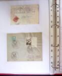 1888-1959 Classeur contenant envions 70 plis, avec