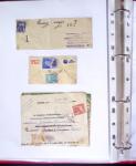 1888-1959 Classeur contenant envions 70 plis, avec
