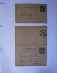 1893-1938 Classeur Blanc contenant environs 300/400