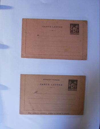 1893-1938 Classeur Blanc contenant environs 300/400