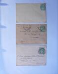 1893-1938 Classeur Blanc contenant environs 300/400