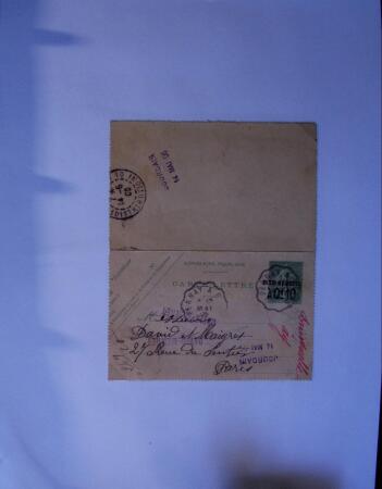 1893-1938 Classeur Blanc contenant environs 300/400