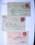 1893-1938 Classeur Blanc contenant environs 300/400