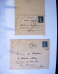 1893-1938 Classeur Blanc contenant environs 300/400