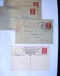 1893-1938 Classeur Blanc contenant environs 300/400