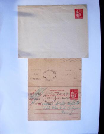 1893-1938 Classeur Blanc contenant environs 300/400