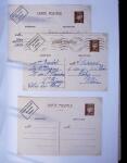 1893-1938 Classeur Blanc contenant environs 300/400