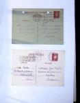 1893-1938 Classeur Blanc contenant environs 300/400