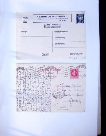 1893-1938 Classeur Blanc contenant environs 300/400