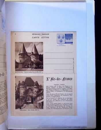 1893-1938 Classeur Blanc contenant environs 300/400