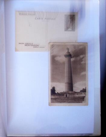 1893-1938 Classeur Blanc contenant environs 300/400