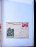 1893-1938 Classeur Blanc contenant environs 300/400